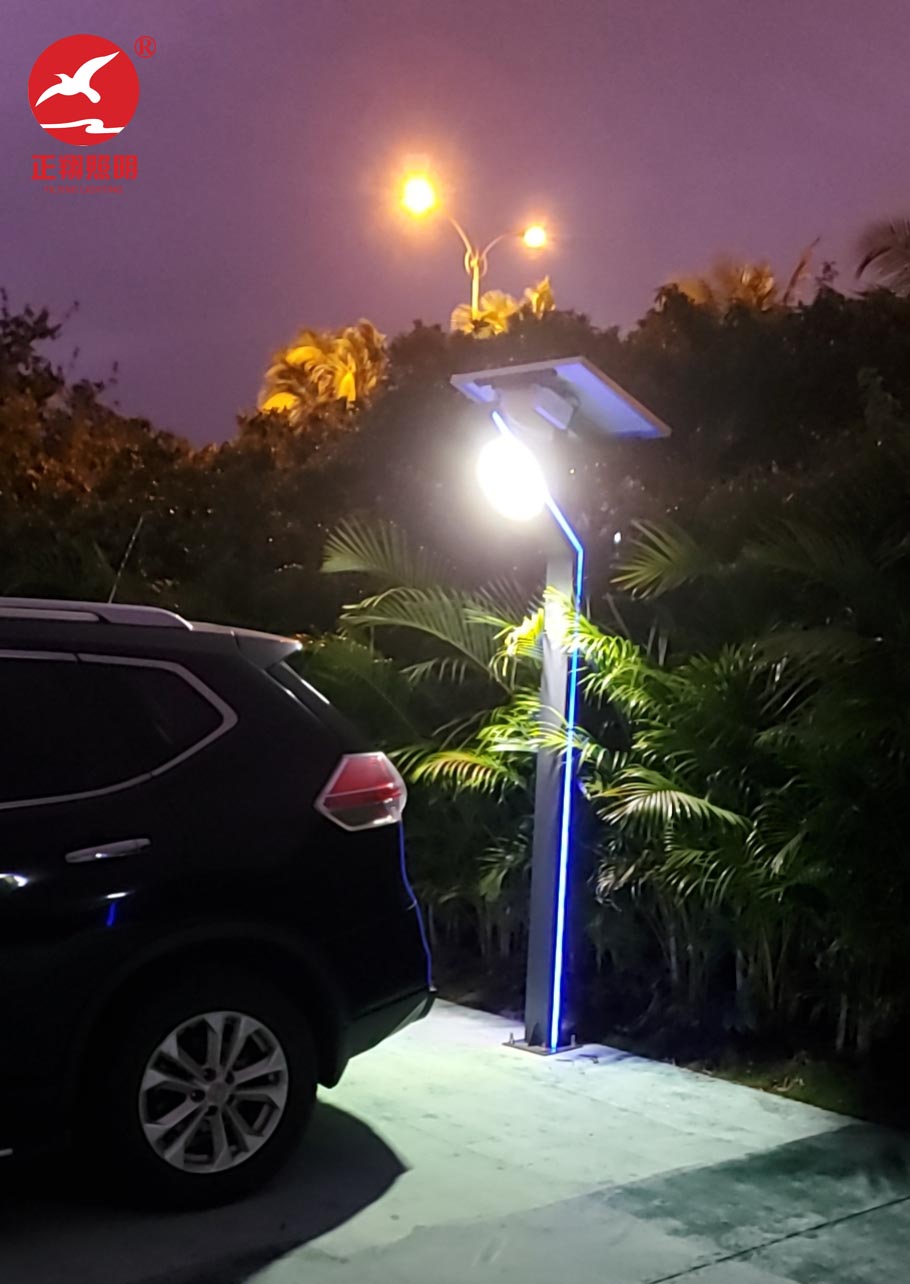 海南三亚太阳能景观灯工程案例