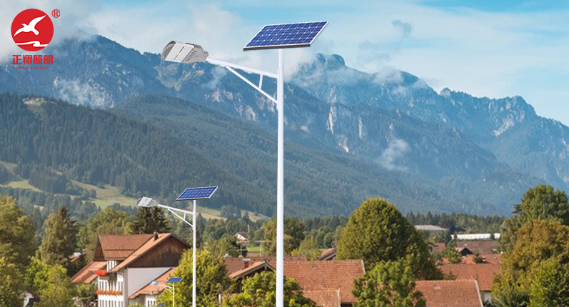 新农村建设安装太阳能路灯的3个优势