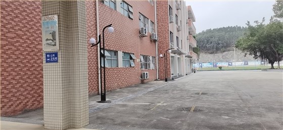 学校庭院灯