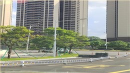 广州南沙番禺区轨道交通线市政路灯安装工程