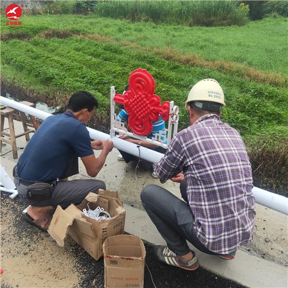 福建中国结太阳能路灯工程案例