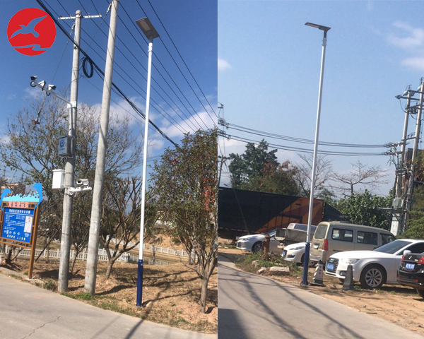 福建省厦门市同安区一体化路灯工程案例