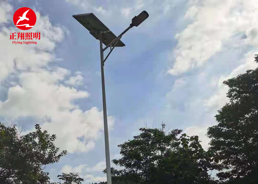 新农村led太阳能路灯照明工程案例