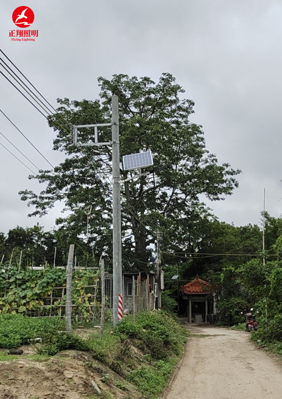 太阳能壁灯工程案例