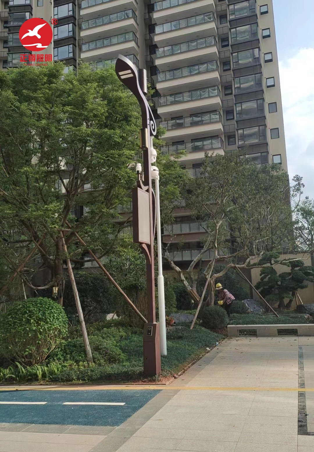 广西南宁武鸣区智慧路灯工程案例