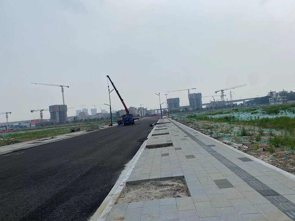 广州工业园市政路灯安装工程