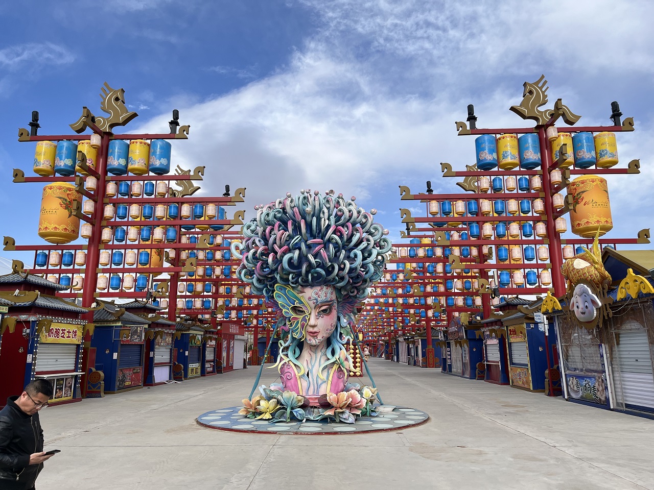 内蒙古乌兰察布市大型文旅景观灯